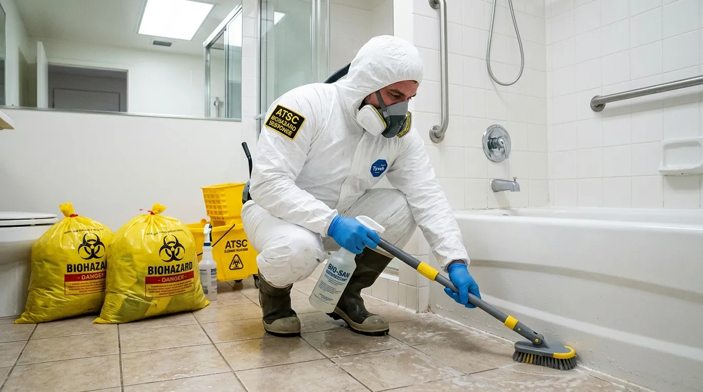 Decontamination equipment deployed for Blood Cleanup in La Grange Park